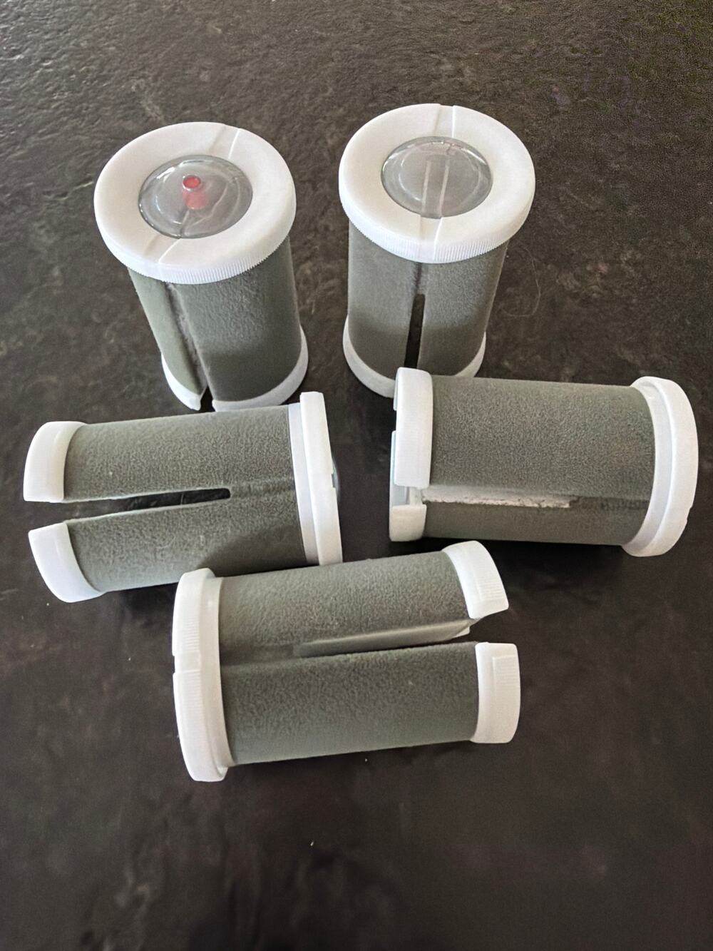 Travel Hairsetter Replacement Jumbo Rollers Set of 5
